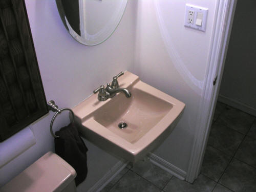 renovated bathroom renovation sink faucet