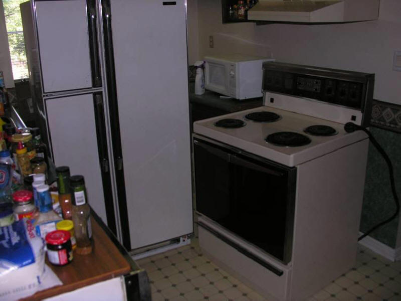 kitchen renovations refrigerator range microwave